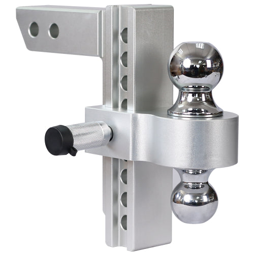 Alu Adjustable Trailer Drop Hitch 2inch Receiver 8 Inch Adjustable